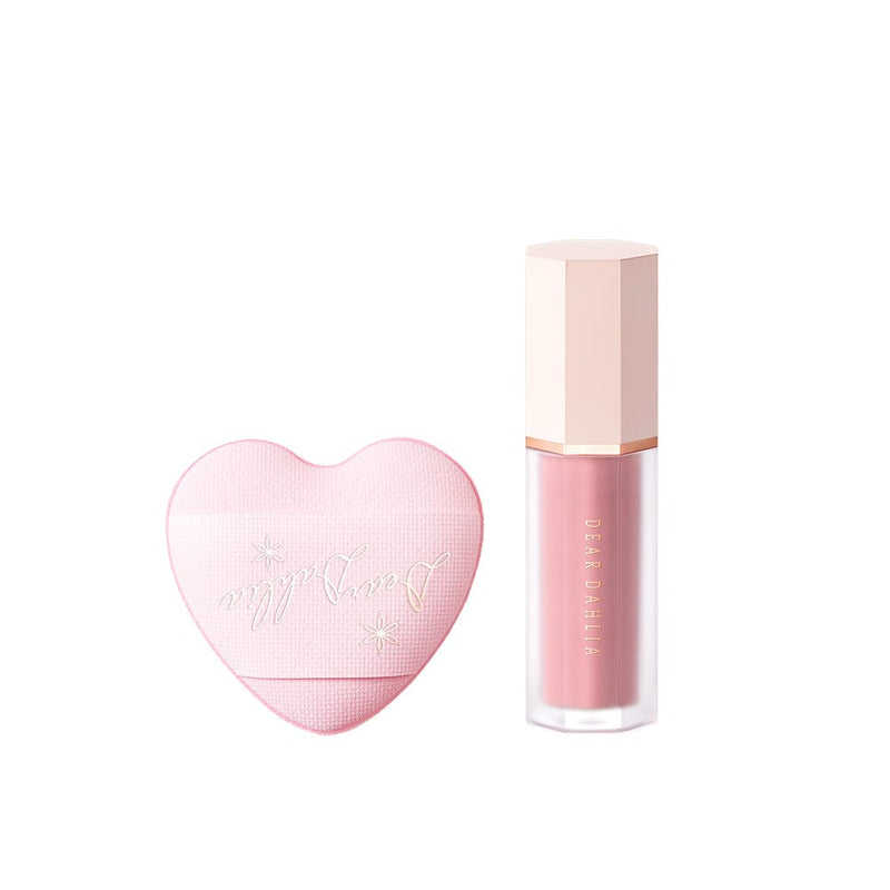 迪雅黛麗奧 台灣官方網站 腮紅 SOFTIE [柔弱] 【85折】迷你花瓣液體腮紅+迷你粉撲限定組合 (6色)