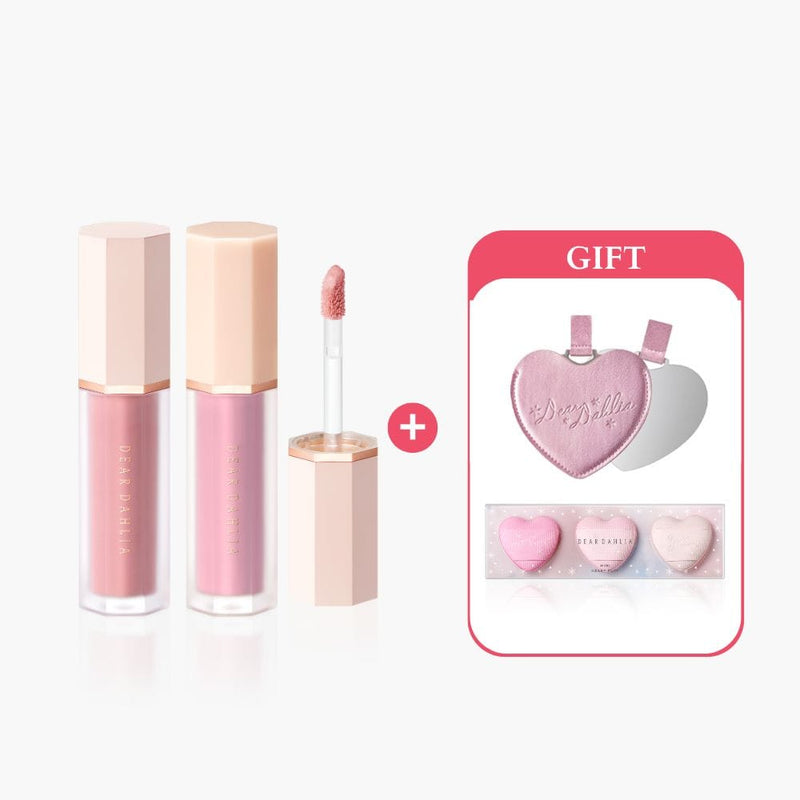 Dear Dahlia TW 腮紅 【人氣組合】花瓣液體腮紅 水光款2入組