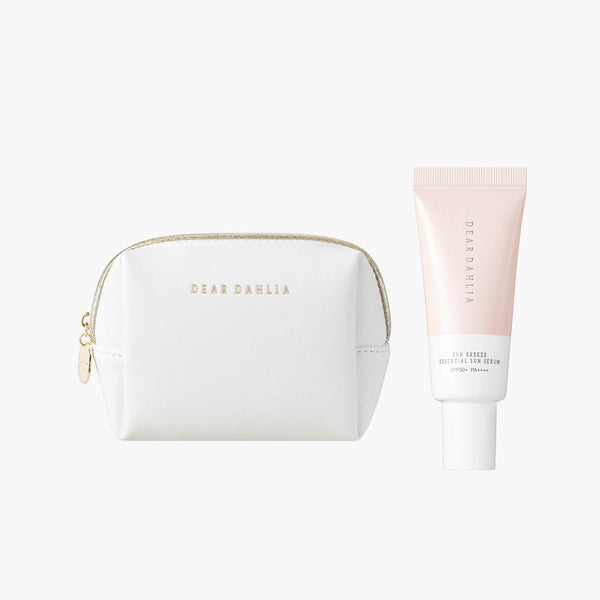 Dear Dahlia TW Gift Wrap [贈] 防曬精華20ml + 假日閃耀白色化妝包